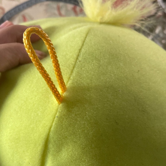 Loony Tunes Show Large Tweety Bird Vibrant Plush Bird Toy Lime Green and Orange - Picture 10 of 10